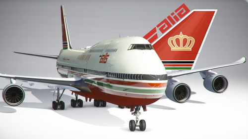 Boeing 747-8i RETRO RJ (ALIA)