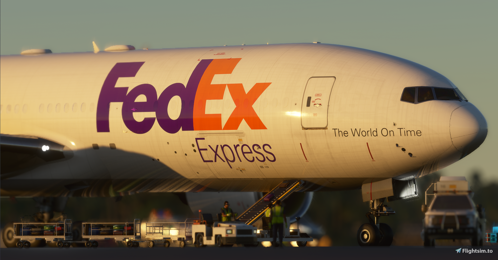 FedEx Express Livery | CS 777-200 [8K] - Image 1
