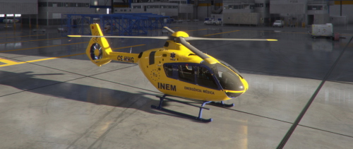 Airbus H135 INEM Liverie