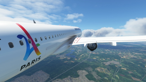 [A32NX] Air France "The 2024 Olympics livery" A320neo 8k