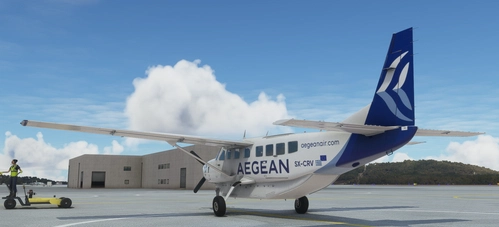 Cessna 208B Grand Caravan Aegean Airlines [4K Fictional] 