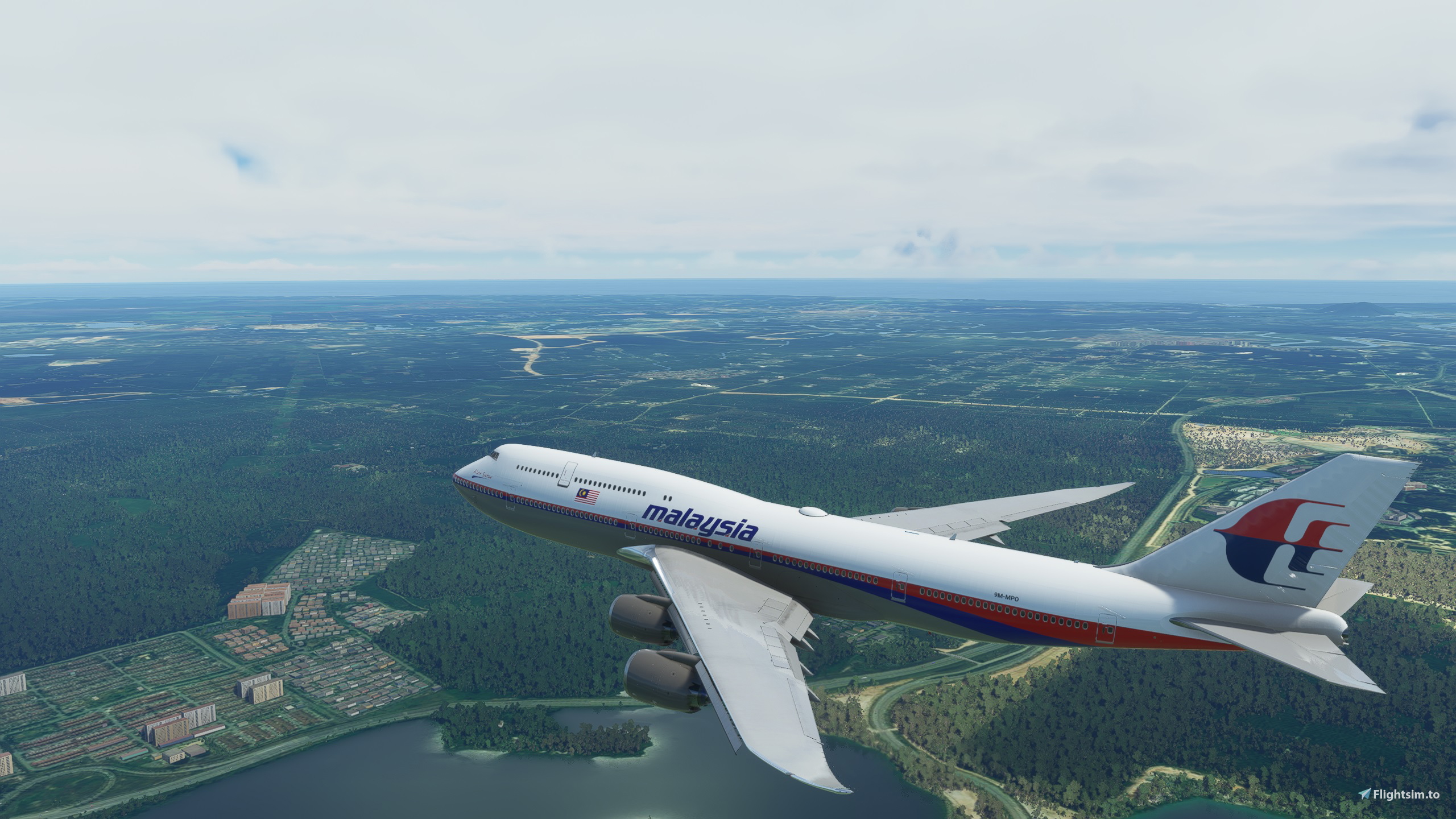 Malaysia Airlines B747-8I Livery Pack (no nmirror) - Image 2