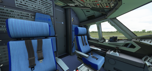 United Airlines Custom Cockpit Paint