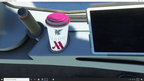 [A32NX] Marriott Coffee Cup