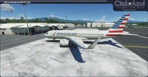 [A32NX] American Airlines | N12028 | FlyByWire Airbus A320neo (8K) thumbnail 3