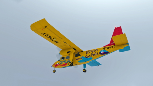 Britten-Norman BN-2 Air America N7049T (shiny version)