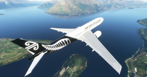 Air New Zealand "white" (FIRST INCREASED DETAILS) CaptainSim 777-200ER thumbnail 7