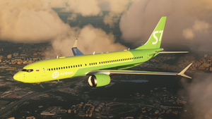 S7 Airlines Boeing 737 MAX - (5K*10K) thumbnail 3