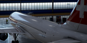 [A32NX] Airbus A320neo Swiss Extreme Dirty HB-JDC in 8k thumbnail 4