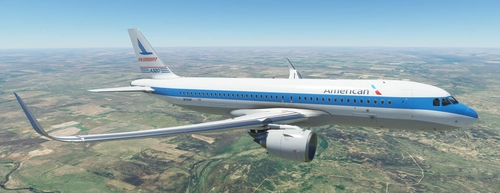 American Airlines N744P "Piedmont Airlines" | FlyByWire A32NX