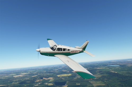 Just Flight's Arrow III N808VT