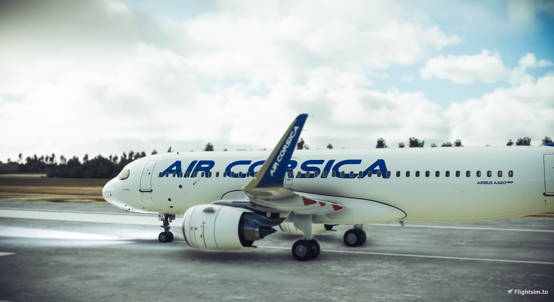 [A32NX] [8K] FBW AIR CORSICA Livery pack - Image 1