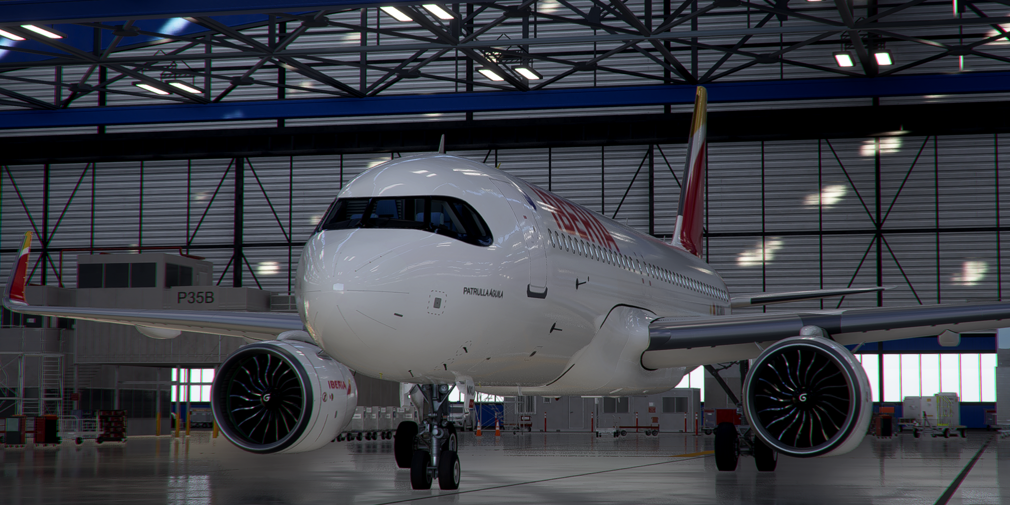 [A32NX] FBW A320neo IBERIA EC-MXU in 8k - Image 1