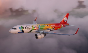 A320 Sichuan Airlines Panda Livery 8K - Asobo version thumbnail 5