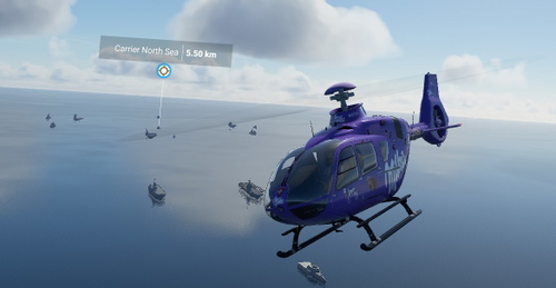 AIRBUS - H135 Milka paintwork