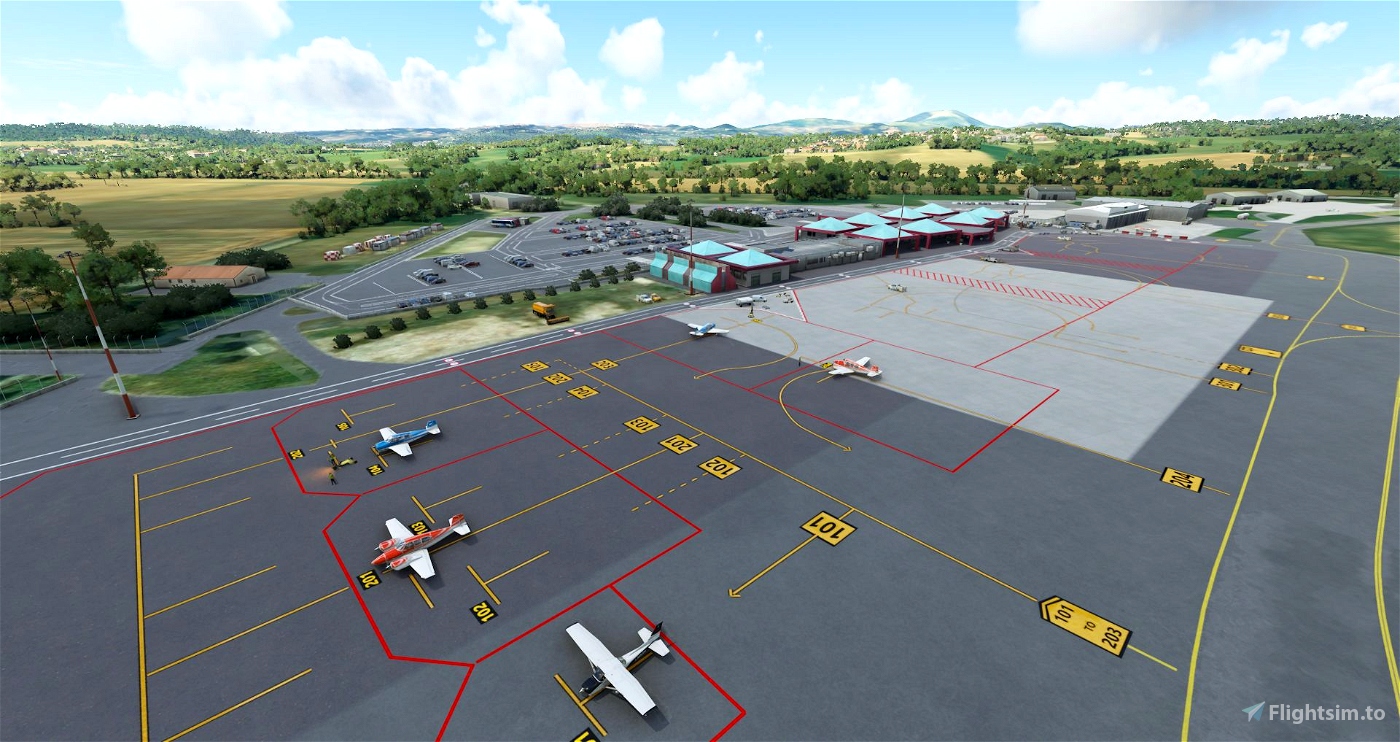 LIRZ - Perugia San Francesco d'Assisi – Umbria International Airport Microsoft Flight Simulator