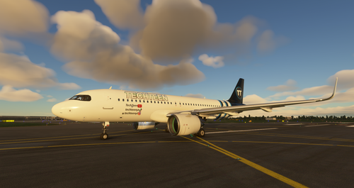 A32NX Techteen Livery by Reilly001 YT