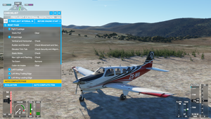 Checklist for Asobo's Beechcraft Bonanza G36 thumbnail 2