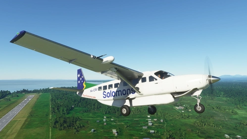 Cessna 208B Grand Caravan Solomon Airlines [4K Fictional]