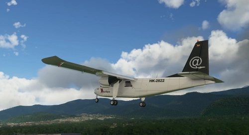 Britten-Norman BN-2A HK-2822 Aerupia