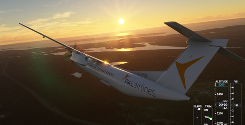 DHC8-Q400 PAL Airlines Livery