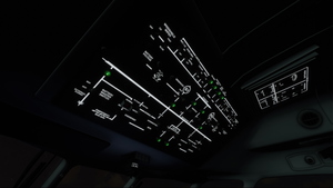 Embraer EMB-110 Bandeirante - Black & White Interior thumbnail 5