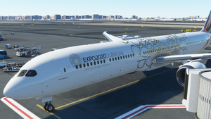 Boeing 787 Emirates Expo Metallic  thumbnail 2