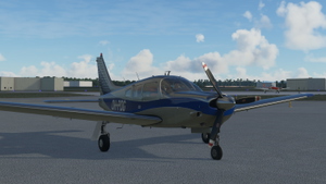 JustFlight Piper PA28 Turbo Arrow III - Livery "OH-PDG" (new)  thumbnail 4