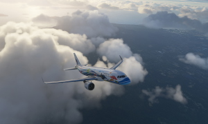 [A32NX] A320 Bangkok Airlines HS-PGW Samui Livery 8K - FlyByWire version thumbnail 12