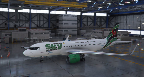 [ASOBO] Airbus A320neo GERMANSKY TC-DNZL 8K 