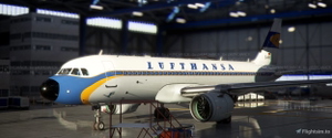 A32NX Lufthansa Retro livery thumbnail 1