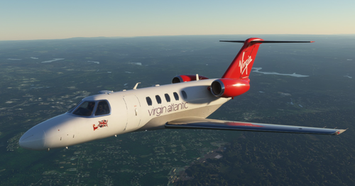 Virgin Atlantic CJ4