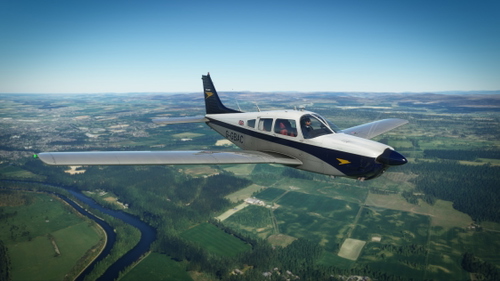 JustFlight Piper P28R Arrow III BOAC British Overseas Airways Corporation