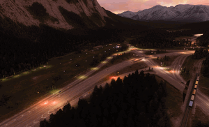 Banff NP CYBA Airfield, Townsite and tourist Spots SU12 thumbnail 9