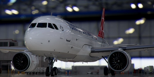 [A32NX] Airbus A320neo Turkish Airlines Dirty TC-JTE in 8k