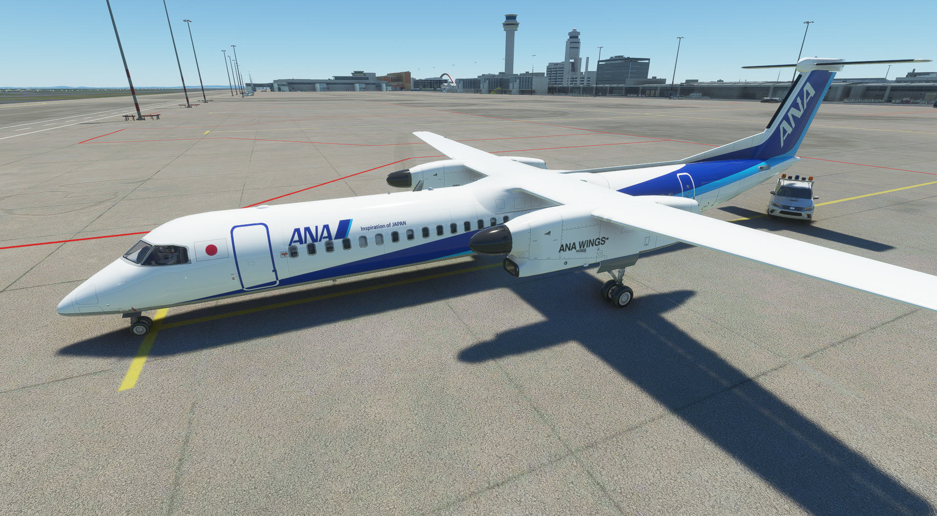 Dash8 Q400 ANA Wings [4K] - Image 1