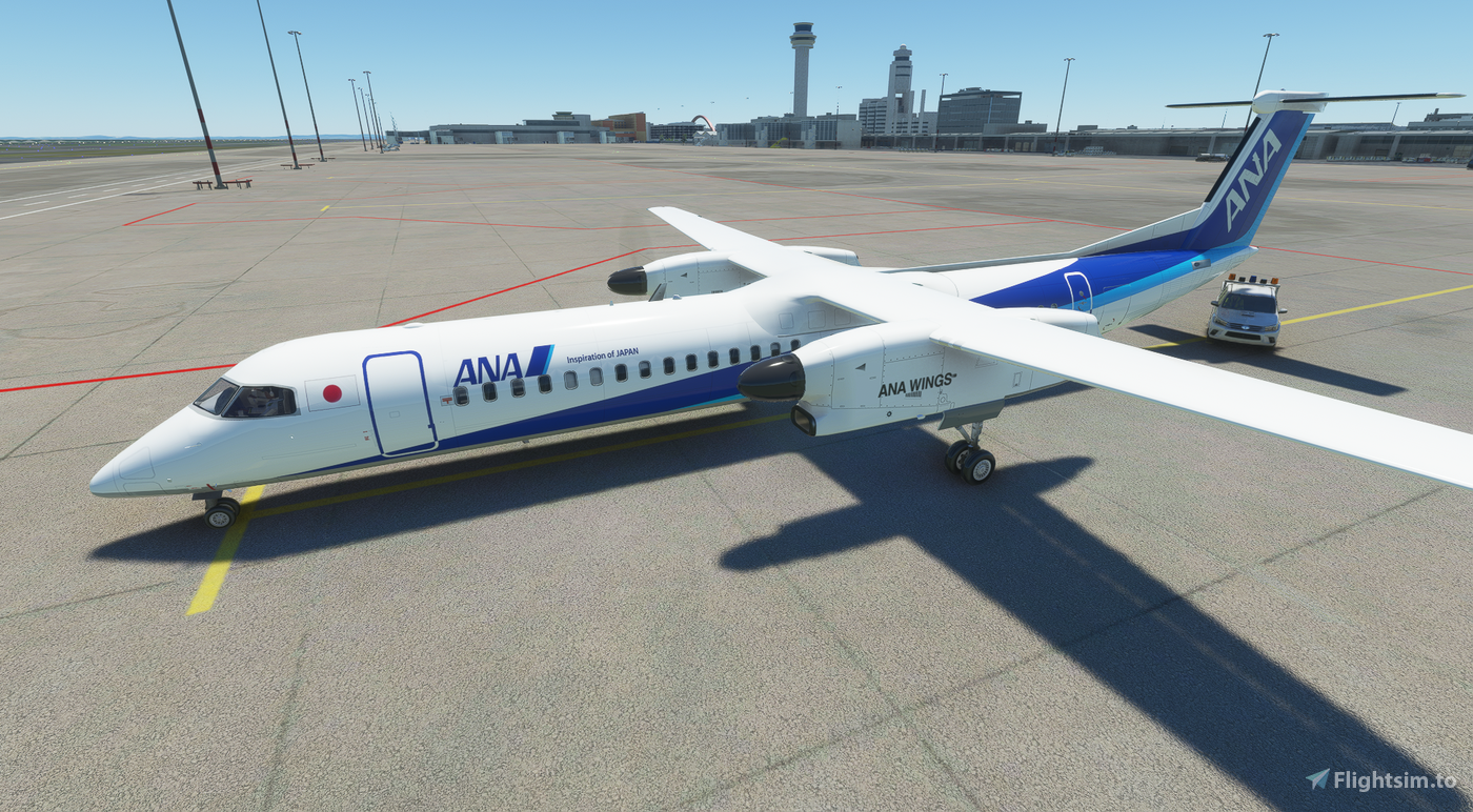 Dash8 Q400 ANA Wings [4K] のために Microsoft Flight Simulator | MSFS