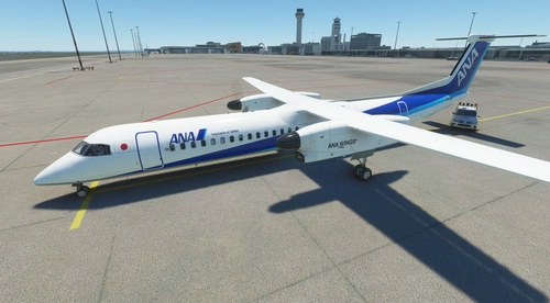 Dash8 Q400 ANA Wings [4K]