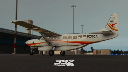Cessna 208B Grand Caravan PZ-TCA Surinam Airways [4K Fictional]