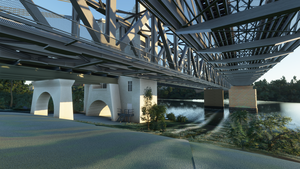 Indooroopilly Bridges (featuring the Walter Taylor Bridge) thumbnail 6