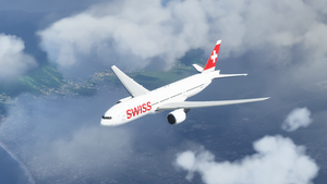 CaptainSim B777-200 Swiss thumbnail 1