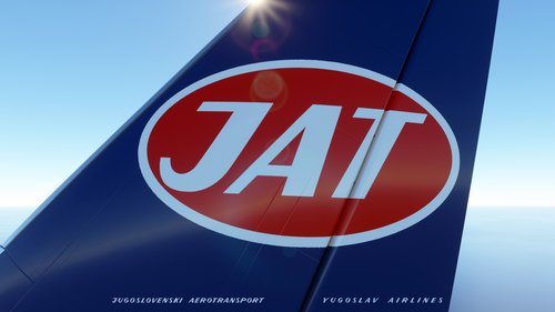 JAT retro liveries 1980 (DC-9) & 1985 (B-737) - pack | fbw a32nx 8K