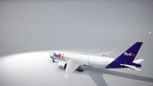 [CS] ¡Fedex Express Panda! - From Passenger to Cargo | 777-200ER | 8K  thumbnail 5