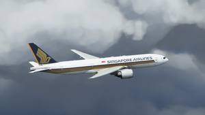 CaptainSim B777-200 Singapore Airlines 9V-SRP thumbnail 3