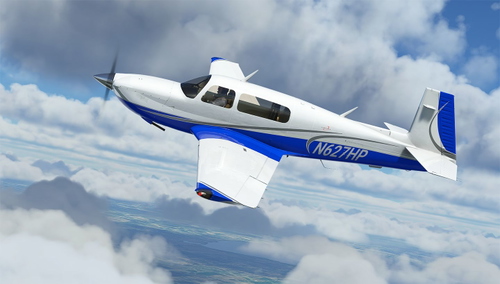 Royal Blue Livery for Carenado Mooney
