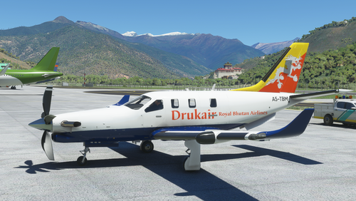 TBM 930 Drukair - Royal Bhutan Airlines [4K Fictional]