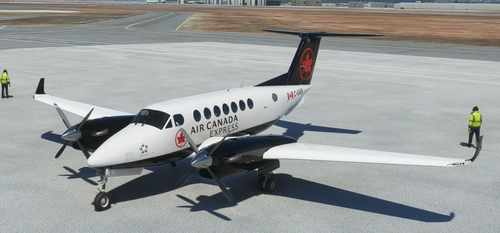 King Air 350 Air Canada Express [4K Fictional]