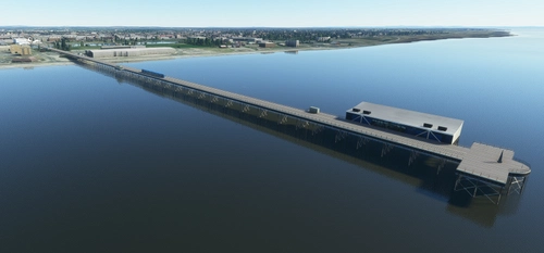 Southport Pier, UK. Handcrafted for MSFS