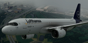 FlyByWire[A32NX]  Lufthansa  [10K] Ultra No Text Mirroring With Custom Coffee Cup D-AIJD thumbnail 6