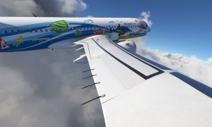 [A32NX] A320 Bangkok Airlines HS-PGW Samui Livery 8K - FlyByWire version thumbnail 5